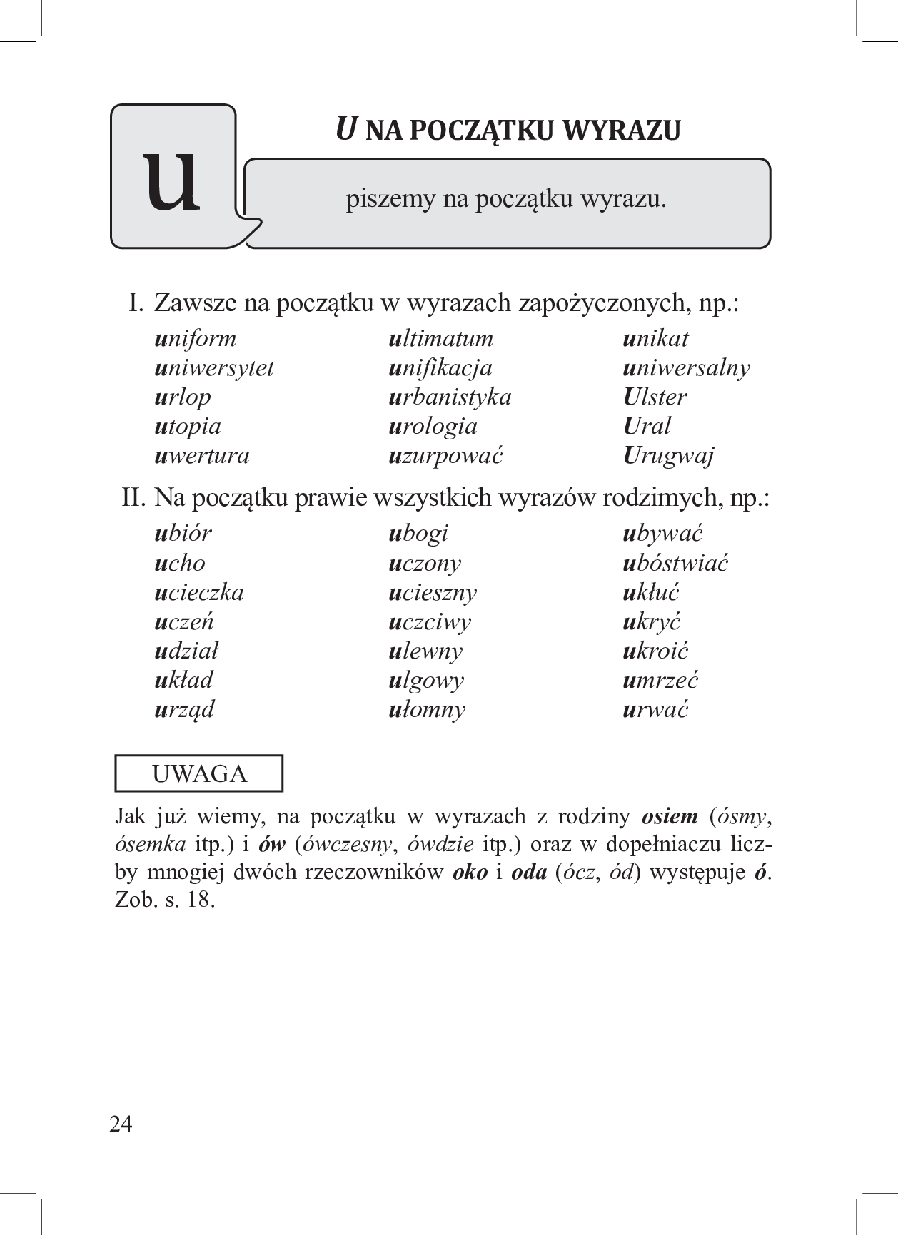 Ortografia, co do głowy trafia