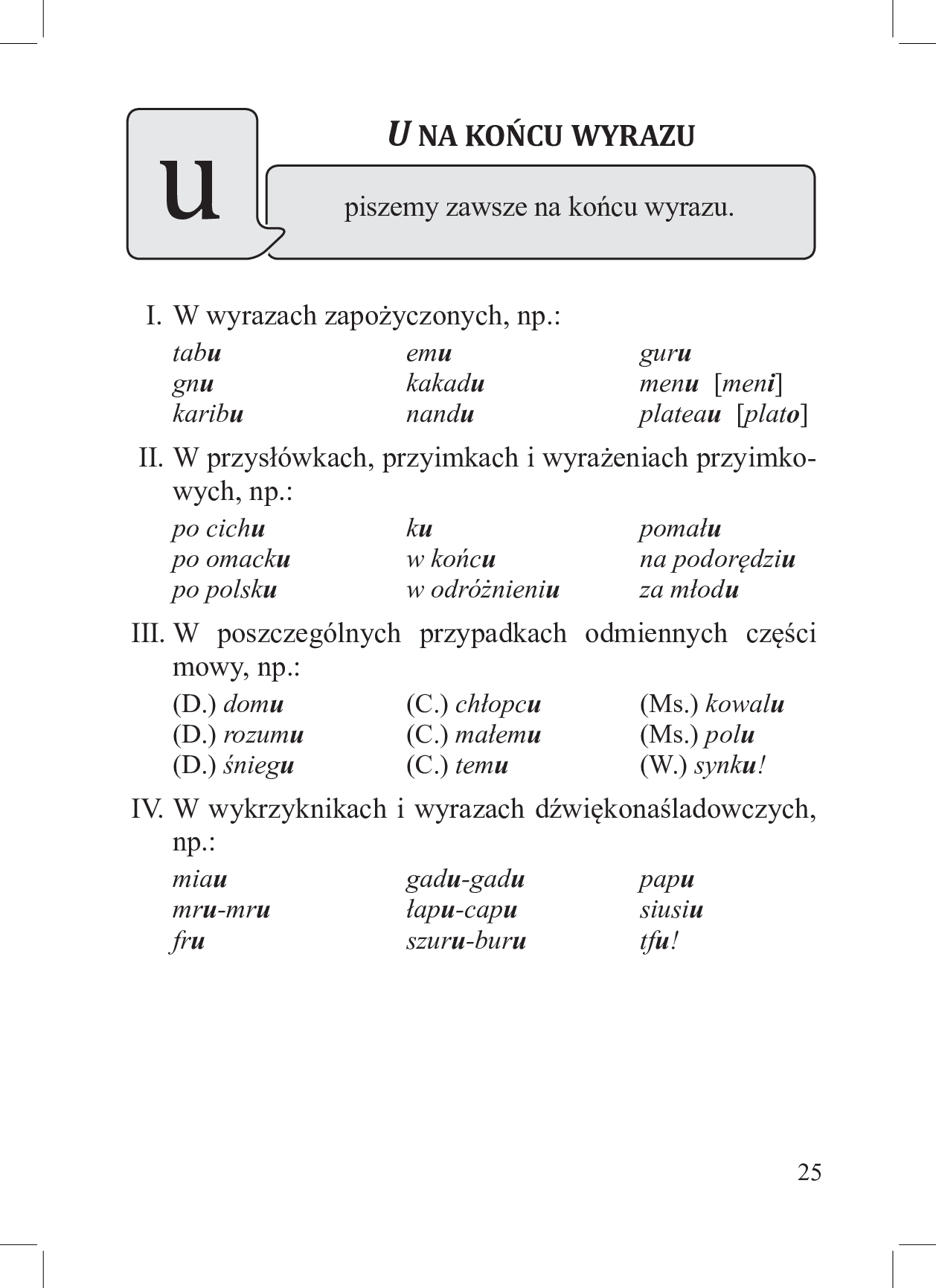 Ortografia, co do głowy trafia