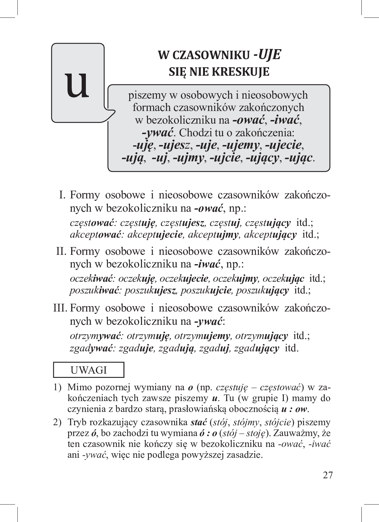 Ortografia, co do głowy trafia