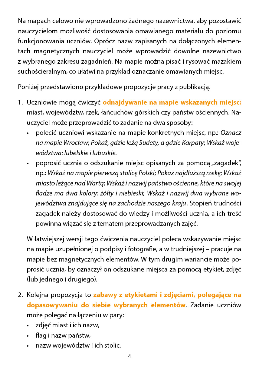 Magnetyczne materiały edukacyjne. Polska