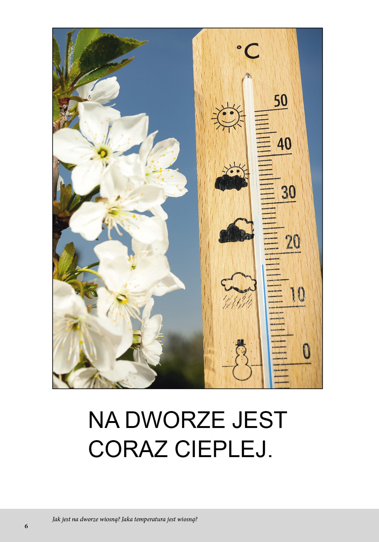 Bardzo proste czytanki dla dzieci. Wiosna